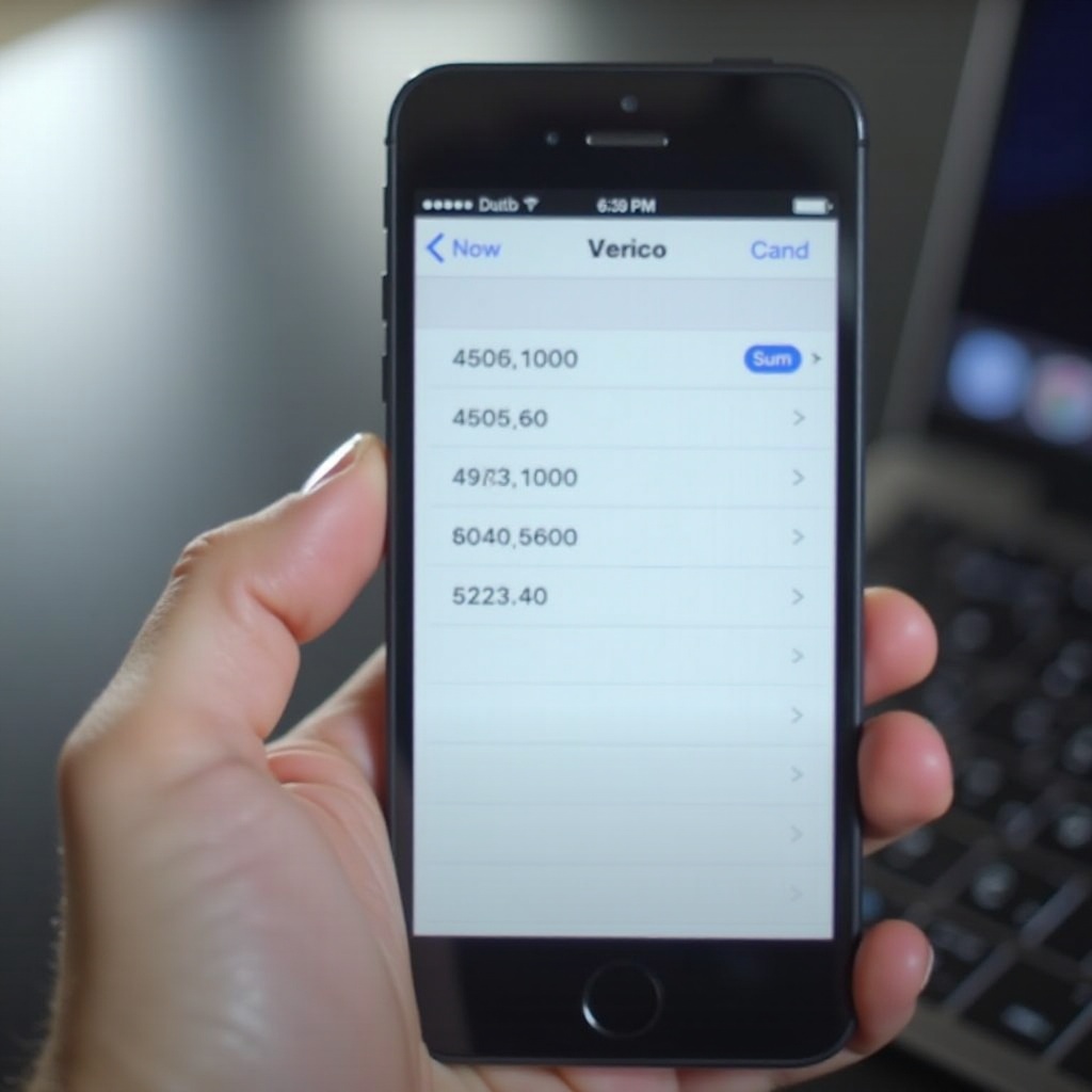 How to Sum a Column in Notes on iPhone
