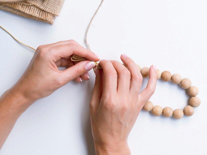 Choose Wooden Bead Bracelet