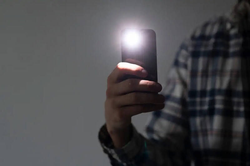 Flashlight on Android Phone