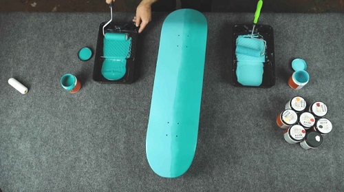 Paint Skateboard A