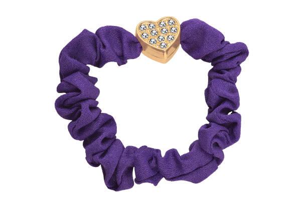 Purple Hair Tie Bracelet